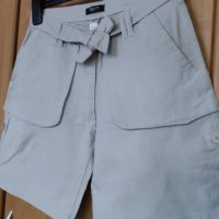 Нови къси панталонки от лен XS 34 размер, снимка 1 - Къси панталони и бермуди - 37369996