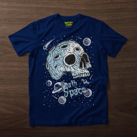 Тениска унисекс Death Space "MADCOLORS COLLECTION", снимка 6 - Тениски - 36389465