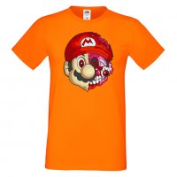 Мъжка тениска Mario Zombie 5 Игра,Изненада,Подарък,Празник,Повод, снимка 18 - Тениски - 37237925