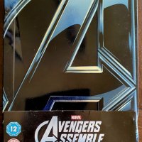 Блу рей стилбук МАРВЕЛ: ОТМЪСТИТЕЛИТЕ - AVENGERS ASSEMBLE, снимка 1 - Blu-Ray филми - 36882343