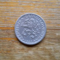 монети - Чехословакия, снимка 2 - Нумизматика и бонистика - 40167190