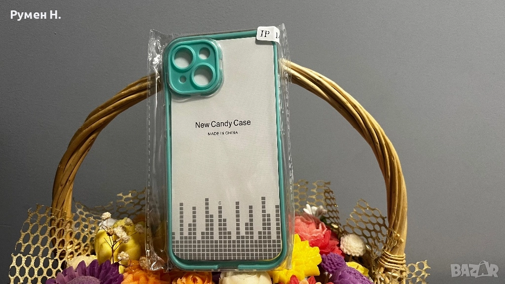 Цветни Силиконови Калъфи за Iphone, снимка 1