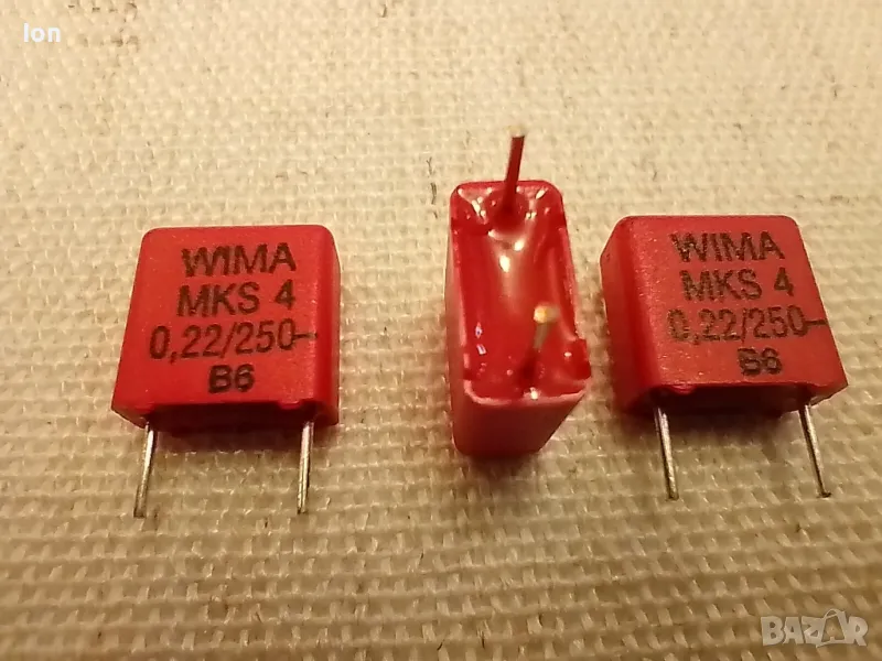 Wima 0.22uF/250V MKS4, снимка 1