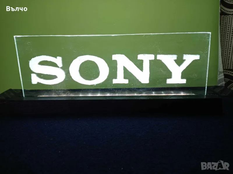 Ръчно гравирано лого на SONY, снимка 1