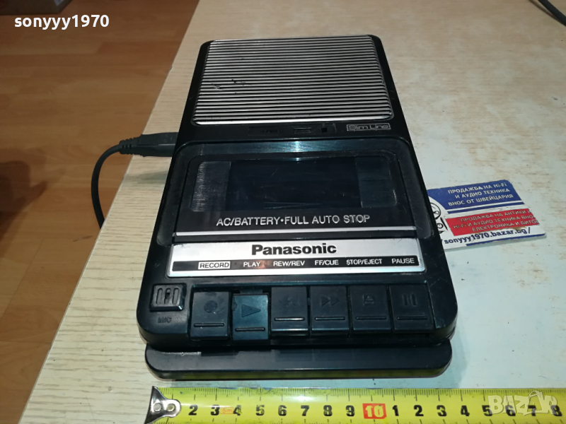 PANASONIC RQ-2102 ВНОС SWISS 1703241048, снимка 1