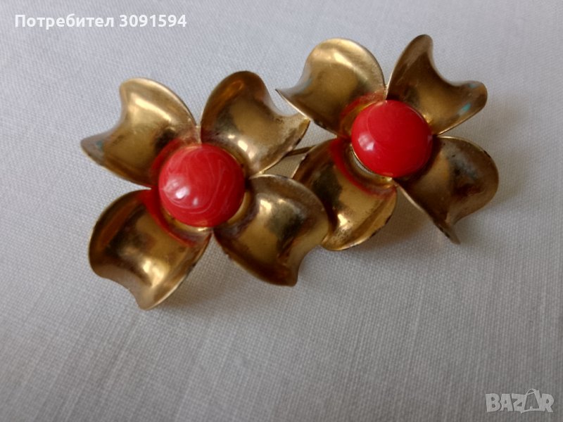 Стара дамска брошка, снимка 1