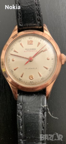 Richard hammer bumper Vintage watch mechanical automatic dames swiss made  , снимка 1