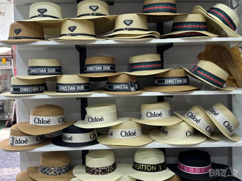 шапки christian dior gucci prada guess chloe, снимка 1