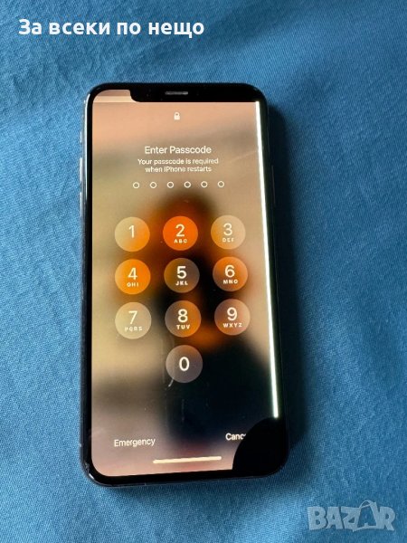 Айфон , iphone Xs 64gb , Заключен , има вписан айклауд! , ЗА ЧАСТИ!, снимка 1