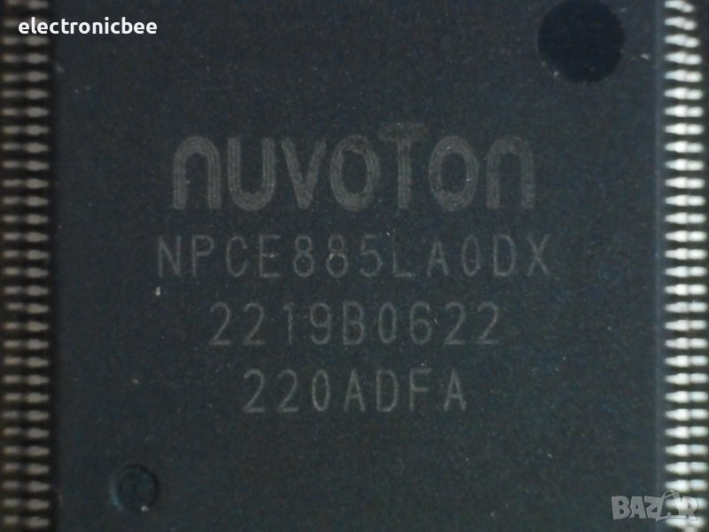 Чип NUVOTON NPCE885LA0DX 2219B0622 220ADFA, снимка 1