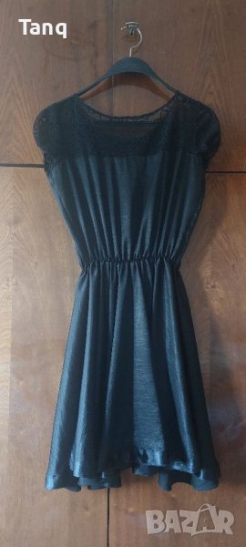 Елегантна черна рокля  , снимка 1