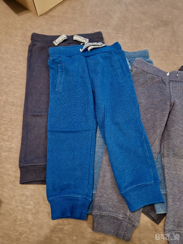 2-3г 98см Панталон тип долница, сини, без следи от употреба , снимка 1