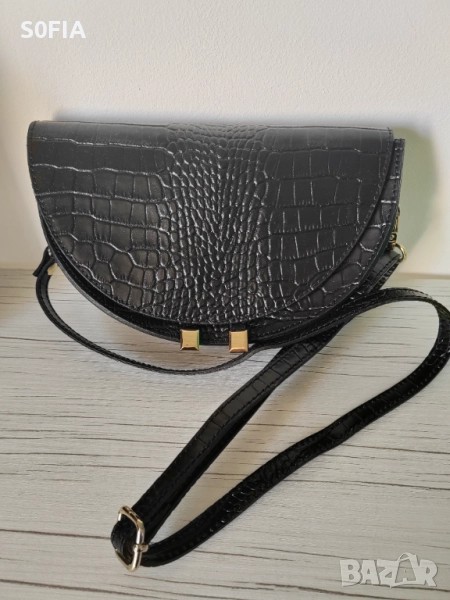 Нова Чанта през рамо от естествена кожа , снимка 1