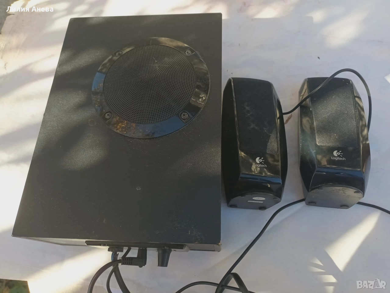 Суббуфер с 2 колонки, снимка 1