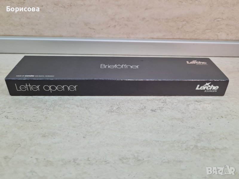 Нож Лерхе Солинген Lerche Solingen Cassini, снимка 1