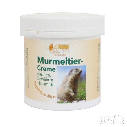Немски крем с мас от мармот и за шипове 250 мл. от Германия, снимка 1