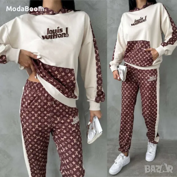 Louis Vuitton дамски екипи два цвята , снимка 1