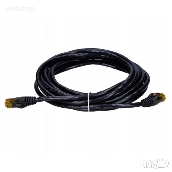 Кабел за интернет , мрежов LX8352, кръгъл, UTP, LAN, PATCH, RJ45 8pin(м), CAT6E, 5m, снимка 1