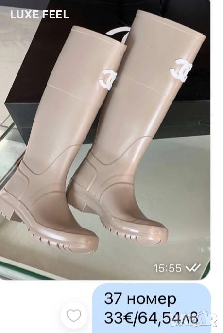 CHANEL ⚜️Дамски Ботуши , снимка 1