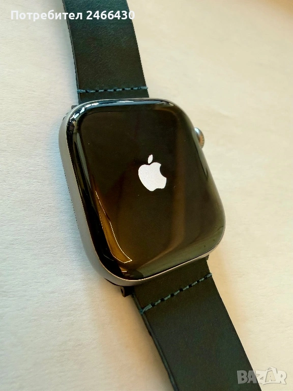 Apple Watch S11 Cellular Space Grey 46 mm КАТО НОВ, снимка 1