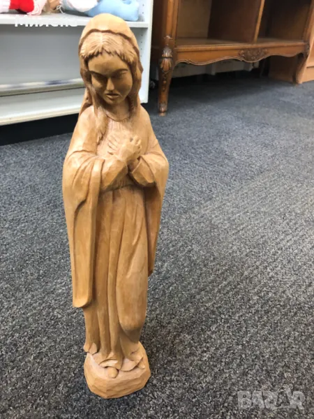 Дървена статуетка , снимка 1