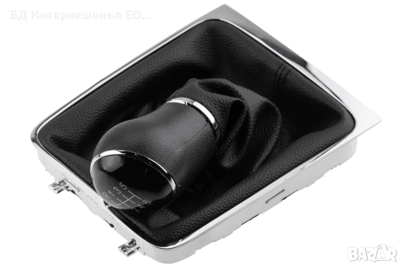 Топка за скоростен лост с маншон, VW, Passat B7, с рамка, 6 скорости, снимка 1