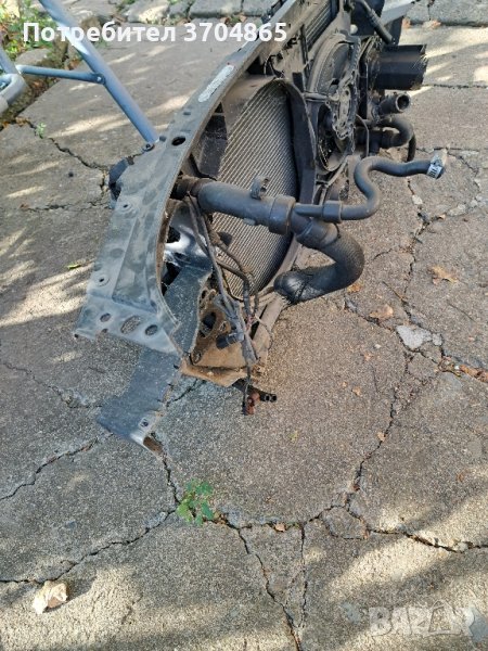 Маската със радиаторите, интеркулера и перката за Ауди А6 ц5 2.5 ТДИ 180к.с куатро  , снимка 1