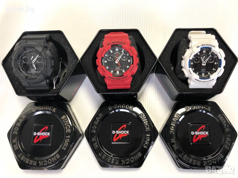 Мъжки часовник Casio G-SHOCK GA-100, 3 цвята, внос от Германия, снимка 1