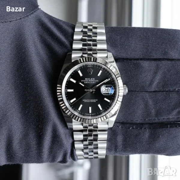 Rolex Datejust Jubelee Мъжки Часовник 41mm Автоматичен Самонавиващ се Механизъм , снимка 1