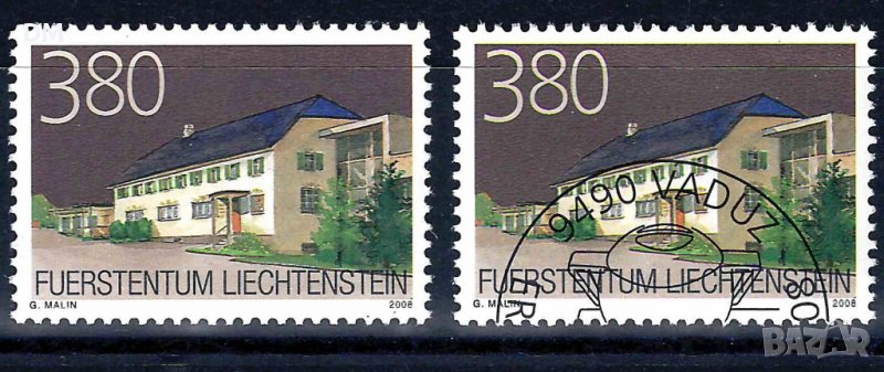 Лихтенщайн 2008 - архитектура MNH + СТО, снимка 1