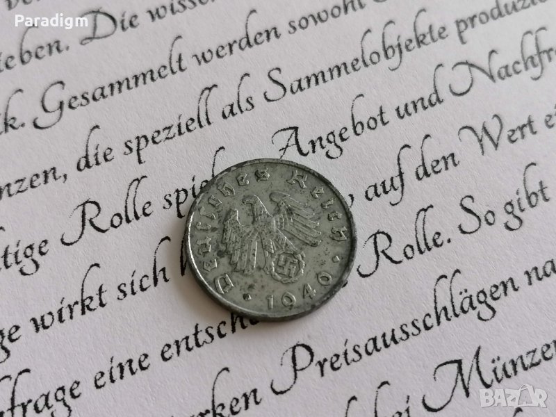 Райх монета - Германия - 5 пфенига | 1940г.; серия G, снимка 1