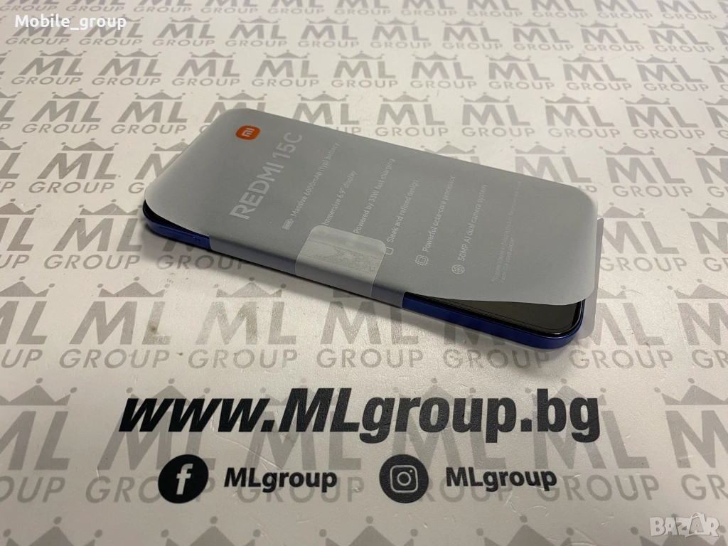 #MLgroup предлага Xiaomi Redmi 15C 4G 128GB / 4GB RAM Blue, нов., снимка 1