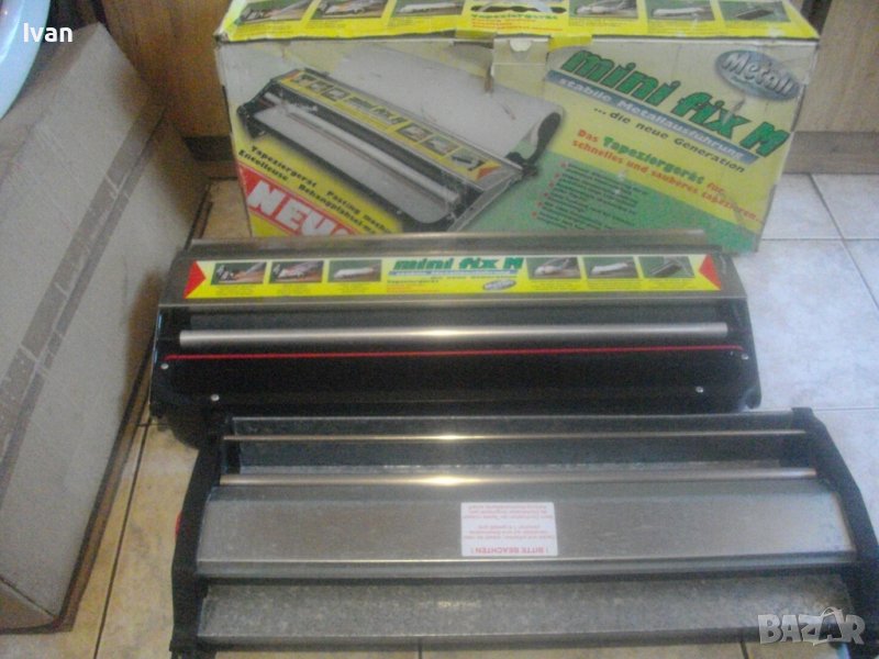 Нова Немска Ръчна Машина За Залепяне На Тапети-До 59 см-Mini FIX M, снимка 1