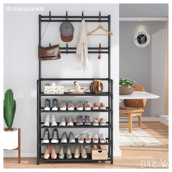 4074 Стилаж за обувки и закачалки , снимка 1