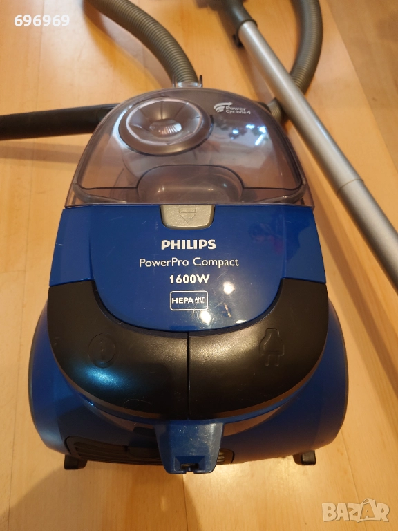 Philips Прахосмукачка без торба PowerPro Compact, снимка 1