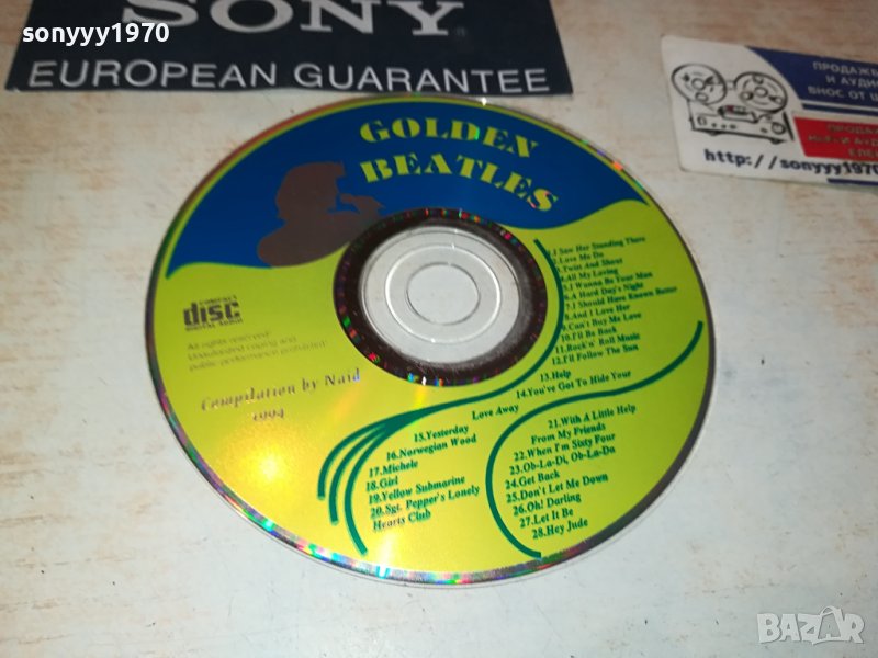GOLDEN BEATLES CD 1509231016, снимка 1