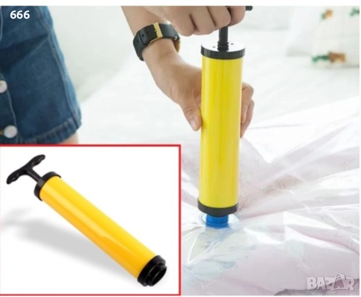 Ръчна помпа за вакуум пликове, снимка 1