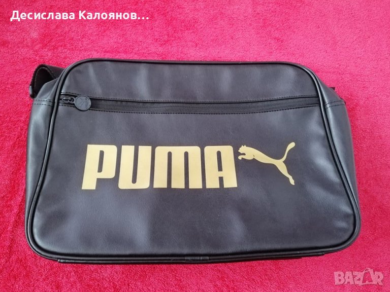 Нова дамска кожена чанта Пума Puma, снимка 1