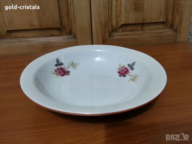 Стар български порцелан купа , снимка 1