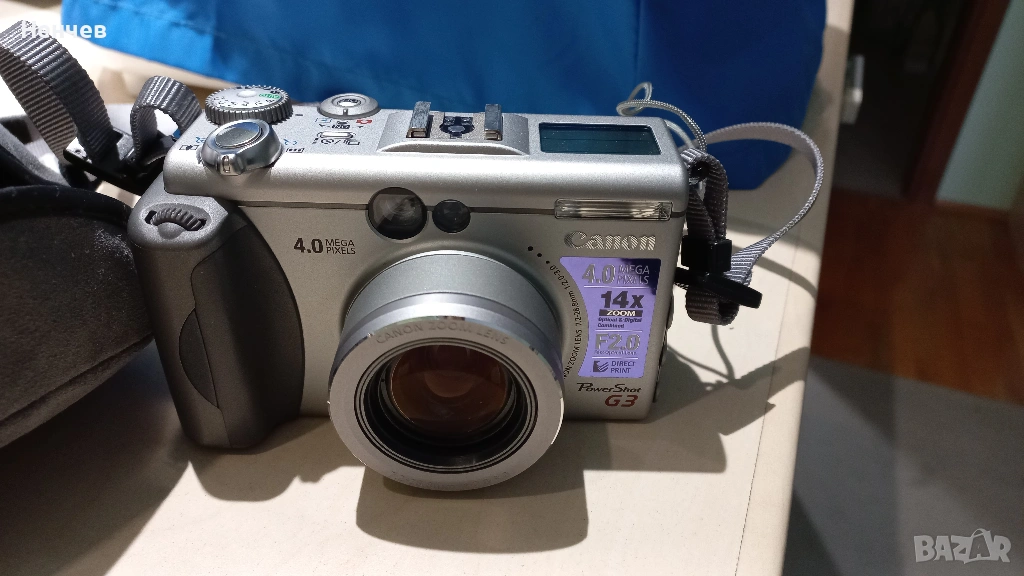  Дигитален апарт CANON Cyber shot G3, снимка 1