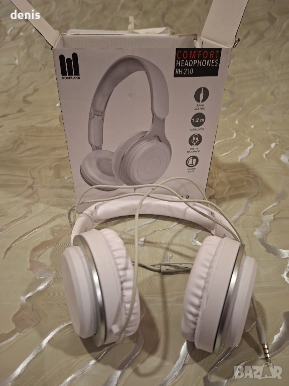Това са комфортни кабелни слушалки Roseland RH-210. , снимка 1