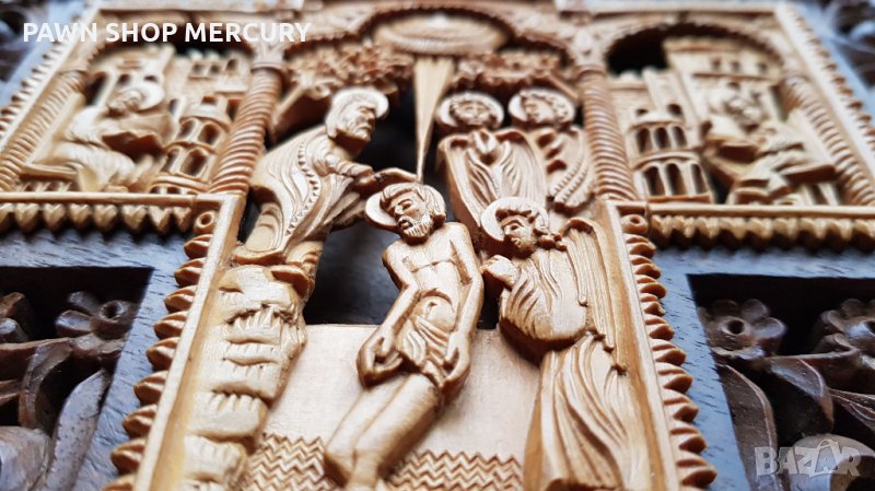 Продавам кръст,уникална изработка от дърворезба, снимка 1