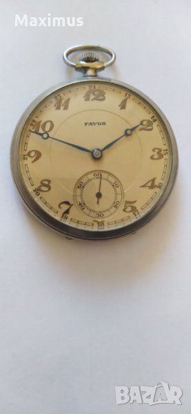 Favor pocket watch.Фавор джобен., снимка 1