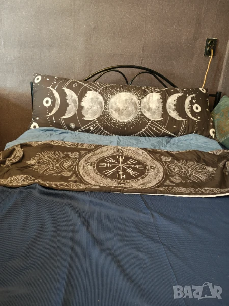 Дълга възглавница с 3 калъфки, снимка 1