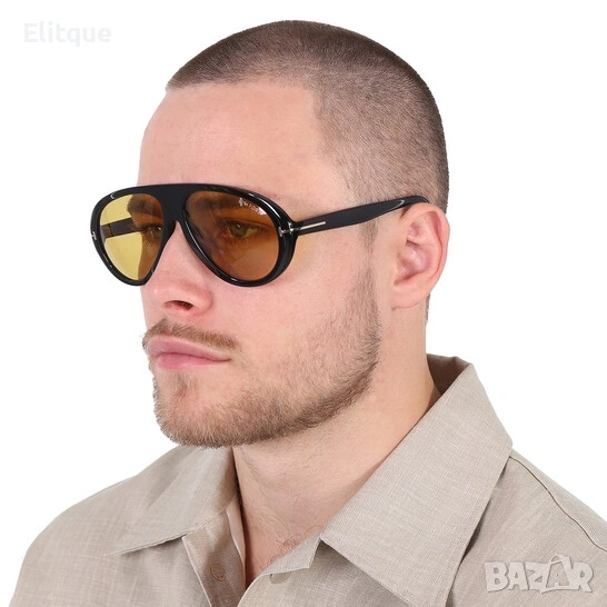 очила с черен обикновен калъф и ув защита tom ford , снимка 1