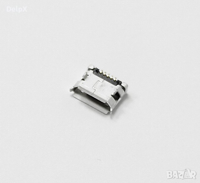 Букса за платков монтаж №60 MICRO USB(ж) 5pin, снимка 1