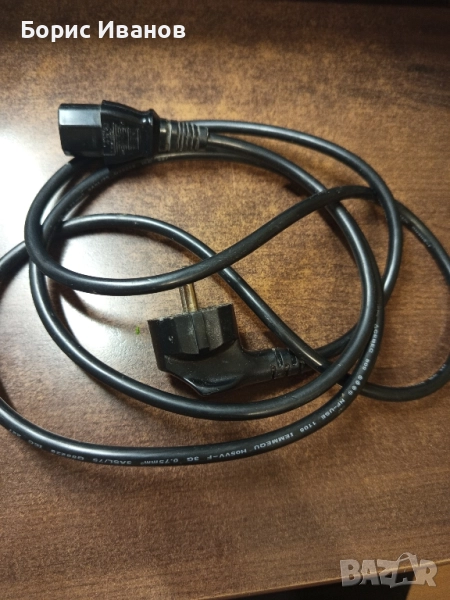 Продавам кабел за захранване на компютър , снимка 1