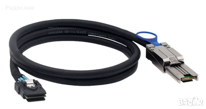 Mini SAS SFF-8088 26P to SAS SFF-8087, снимка 1