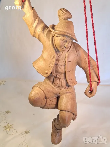дървена статуетка за окачване 24/4, снимка 1