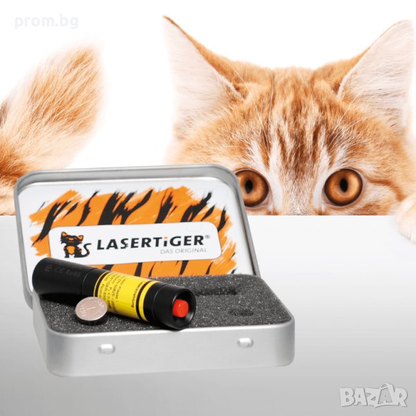 лазер за игра с коте, котка LASERTIGER, снимка 1